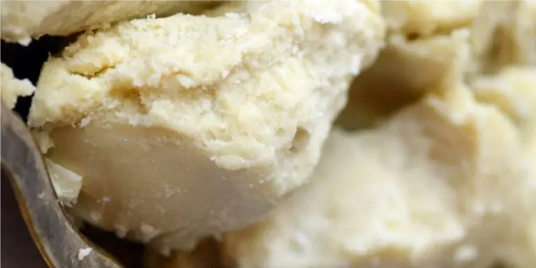 Texture du beurre de karité brut
